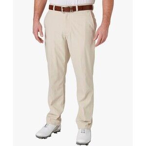 Men's Walter Hagen Straight Fit Golf Pants Big & Tall Light Khaki 48x32